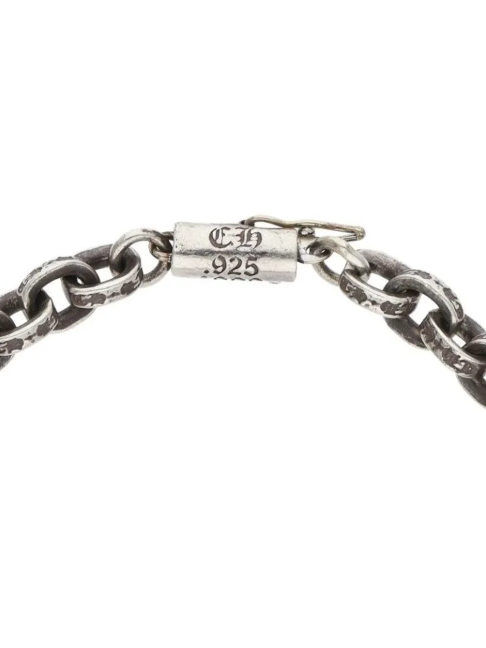 Chrome Hearts Paper Chain Silver Bracelet